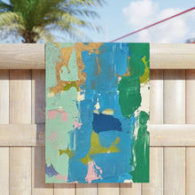 Load image into Gallery viewer, Colorful Original Art Beach Towels