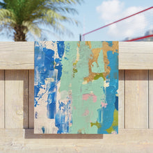 Load image into Gallery viewer, COLORFUL , ORIGINAL ART Beach Towels