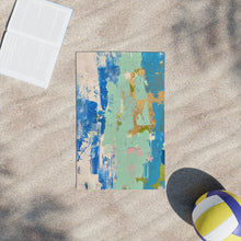 Load image into Gallery viewer, COLORFUL , ORIGINAL ART Beach Towels