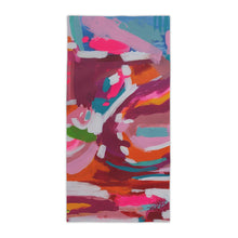 Load image into Gallery viewer, COLORFUL, ORIGINAL ART Beach Towels