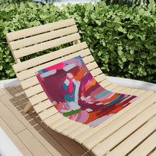 Load image into Gallery viewer, COLORFUL, ORIGINAL ART Beach Towels