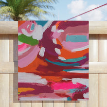 Load image into Gallery viewer, COLORFUL, ORIGINAL ART Beach Towels