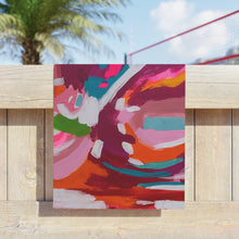 Load image into Gallery viewer, COLORFUL, ORIGINAL ART Beach Towels