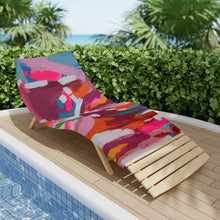 Load image into Gallery viewer, COLORFUL, ORIGINAL ART Beach Towels