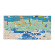 Load image into Gallery viewer, COLORFUL , ORIGINAL ART Beach Towels