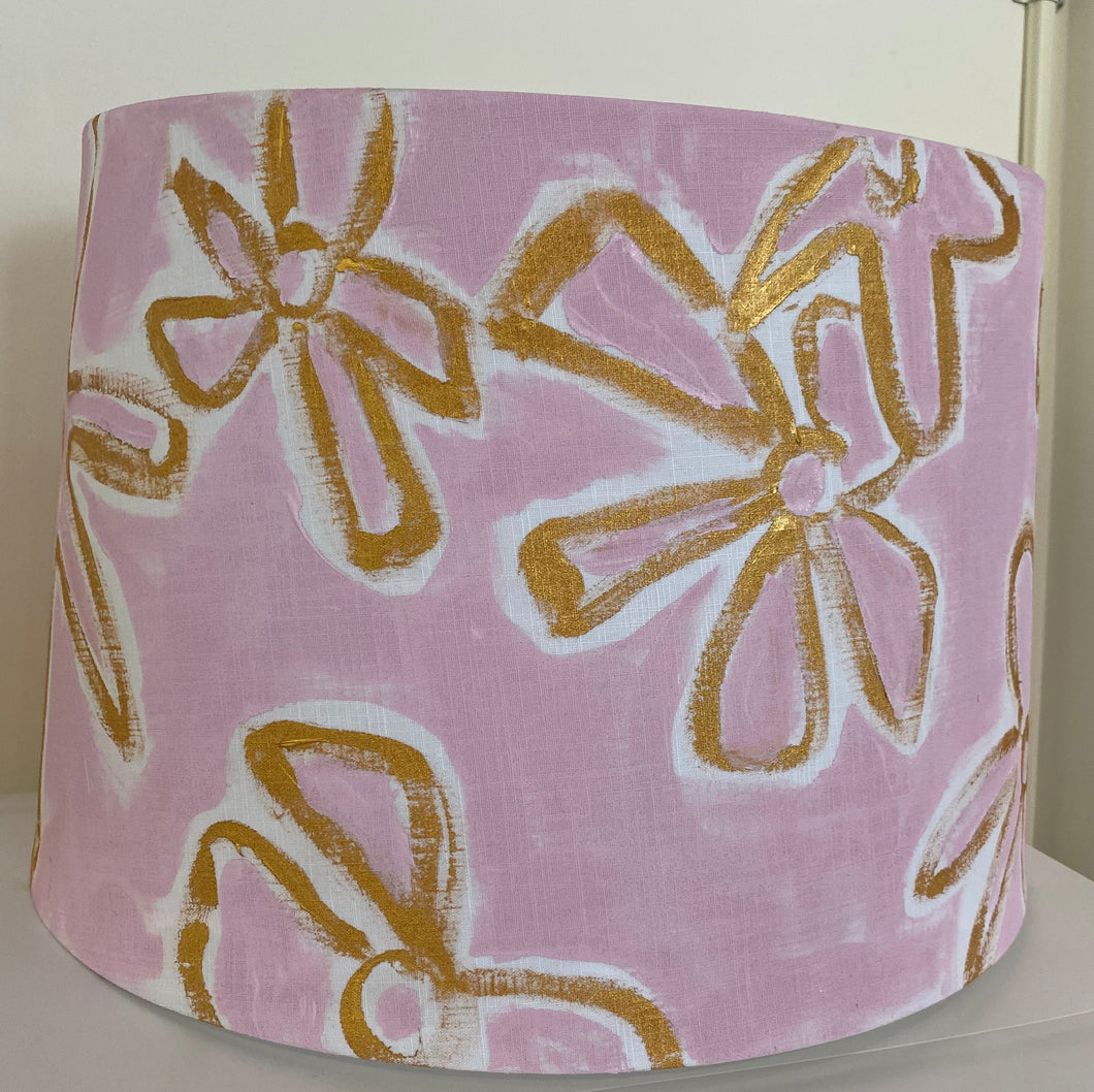Hand Painted Lamp Shade (SOLD!)