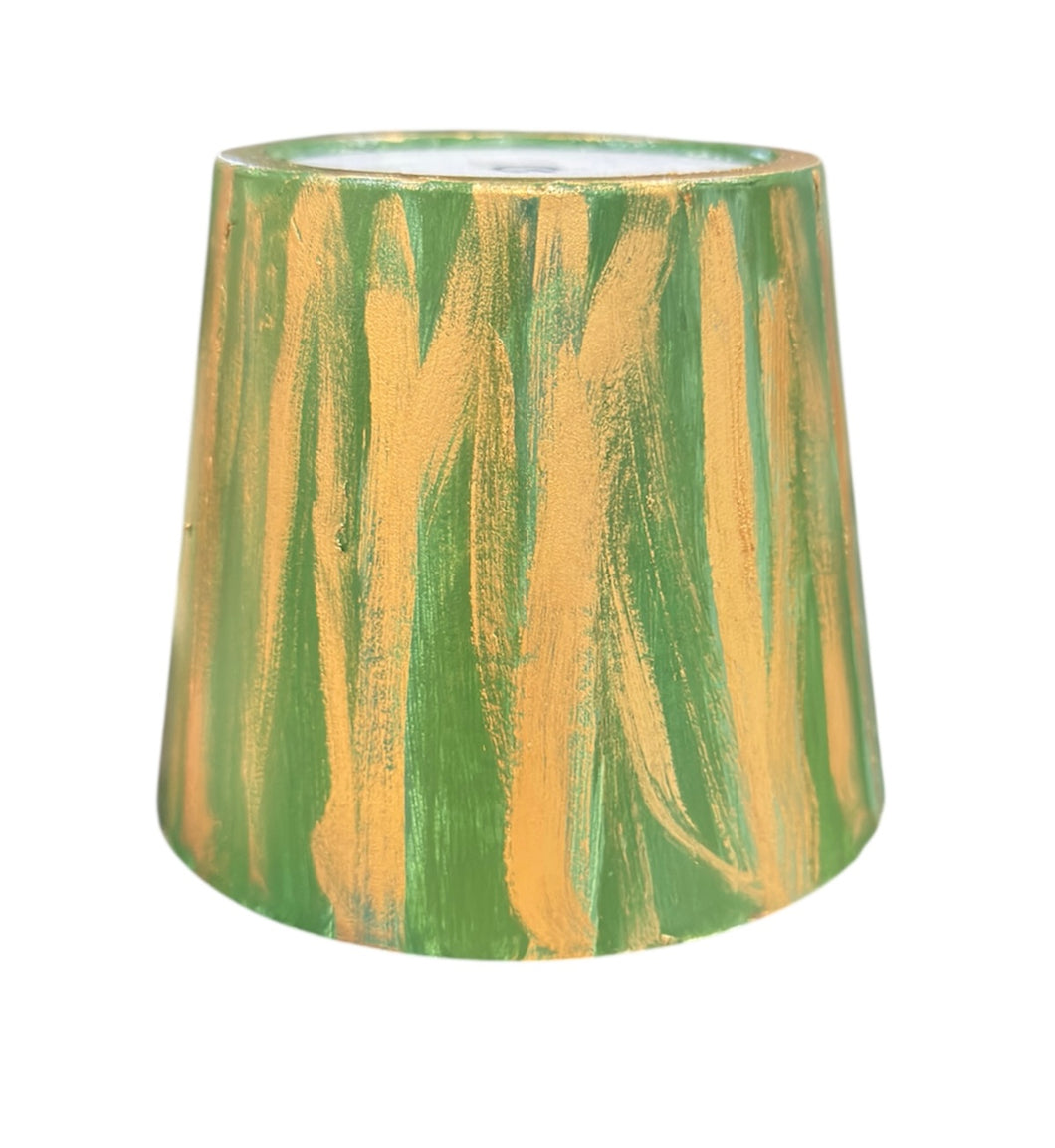 Handpainted Rechargable Lamp Shade for bottle