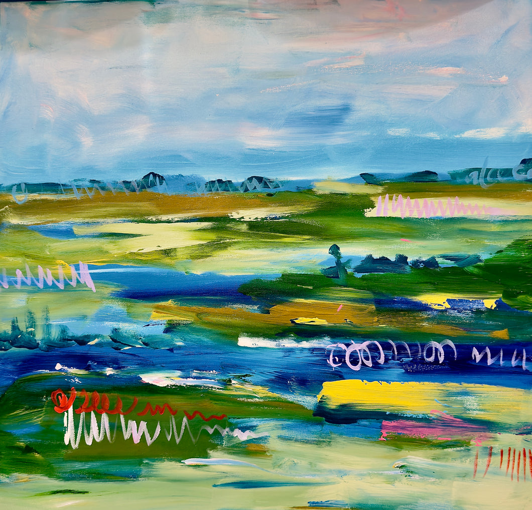 Beyond the Breeze (24x24”)