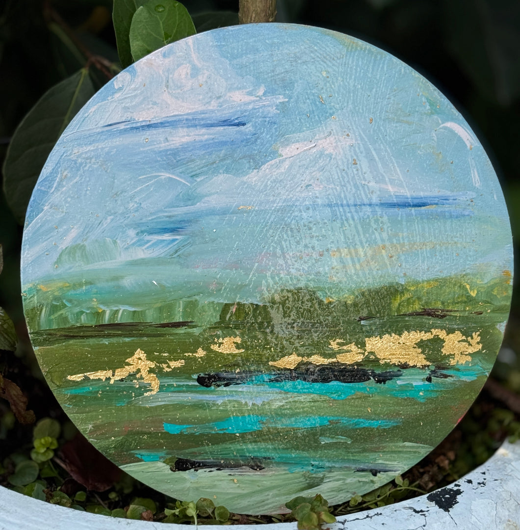 Goin’ on a Vaca (12” round)