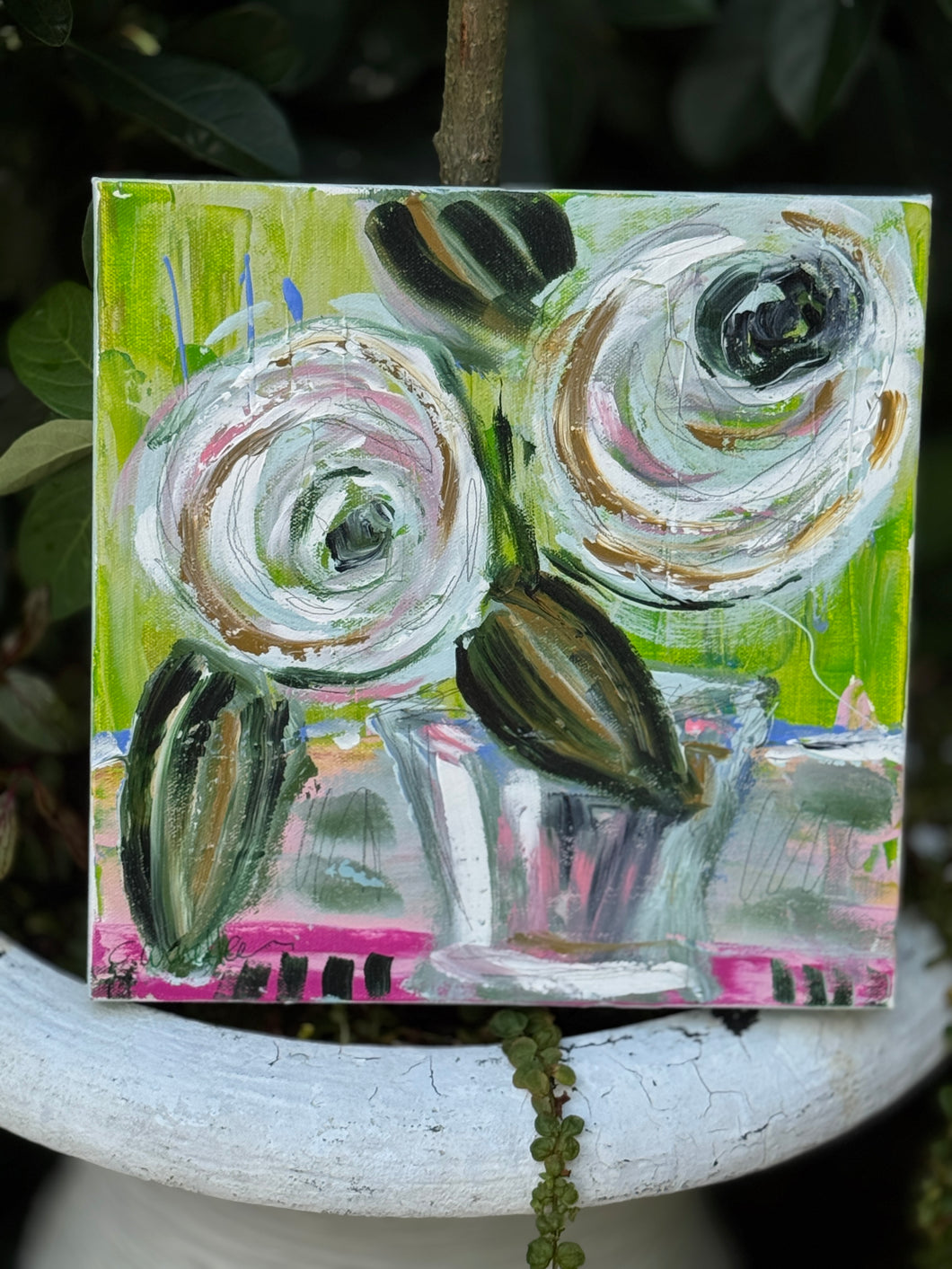 Joy in a Jar (12x12”0