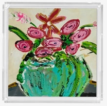 Load image into Gallery viewer, Big Turquoise Vase Tray
