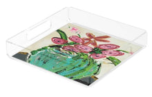 Load image into Gallery viewer, Big Turquoise Vase Tray
